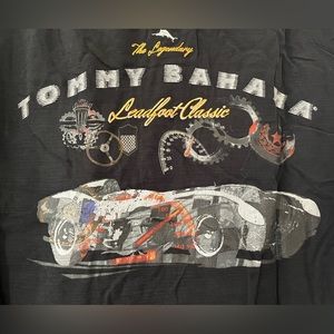 Tommy Bahama Silk Camp Shirt “ Lead Foot Classic”. Size M